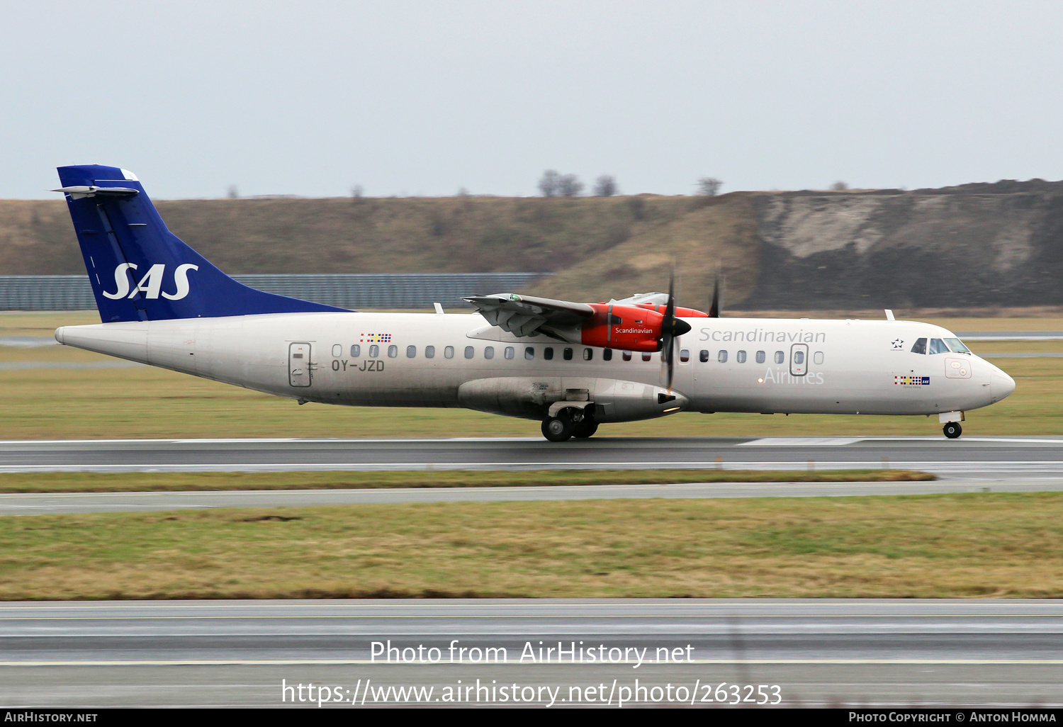 Aircraft Photo of OY-JZD | ATR ATR-72-600 (ATR-72-212A) | Scandinavian Airlines - SAS | AirHistory.net #263253