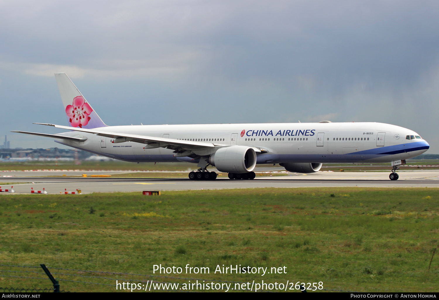 Aircraft Photo of B-18053 | Boeing 777-36N/ER | China Airlines | AirHistory.net #263258