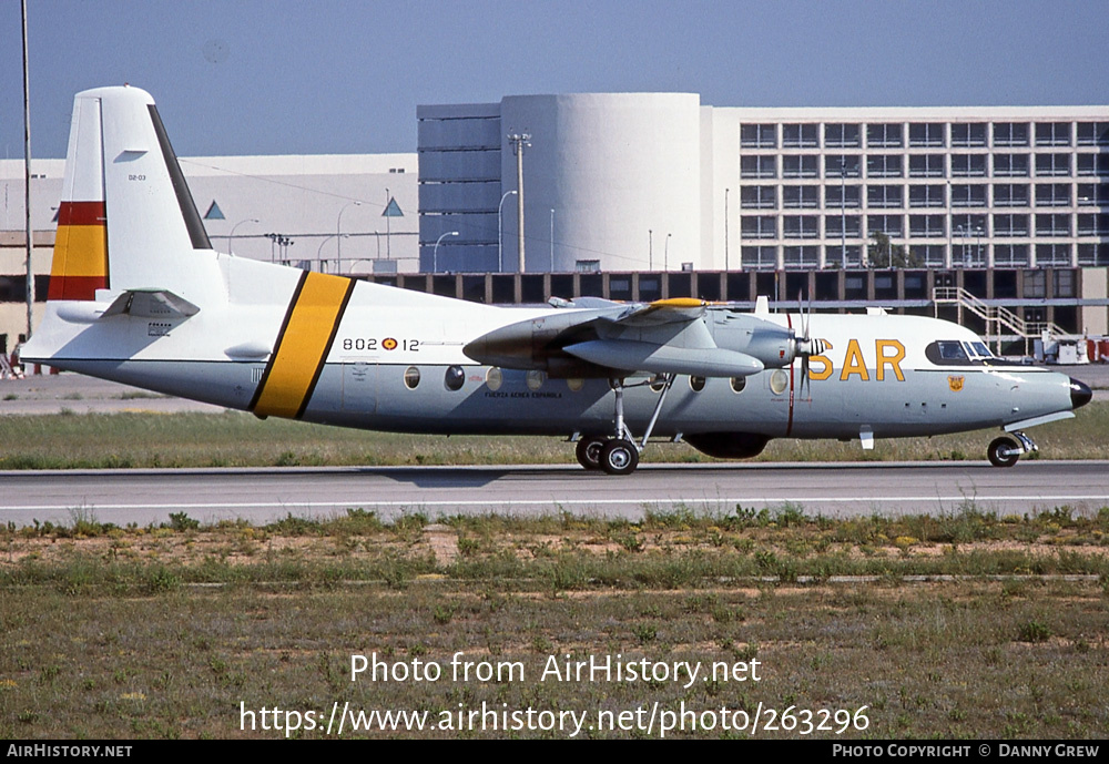 Aircraft Photo of D2-03 | Fokker F27-200MAR Maritime | Spain - Air Force | AirHistory.net #263296