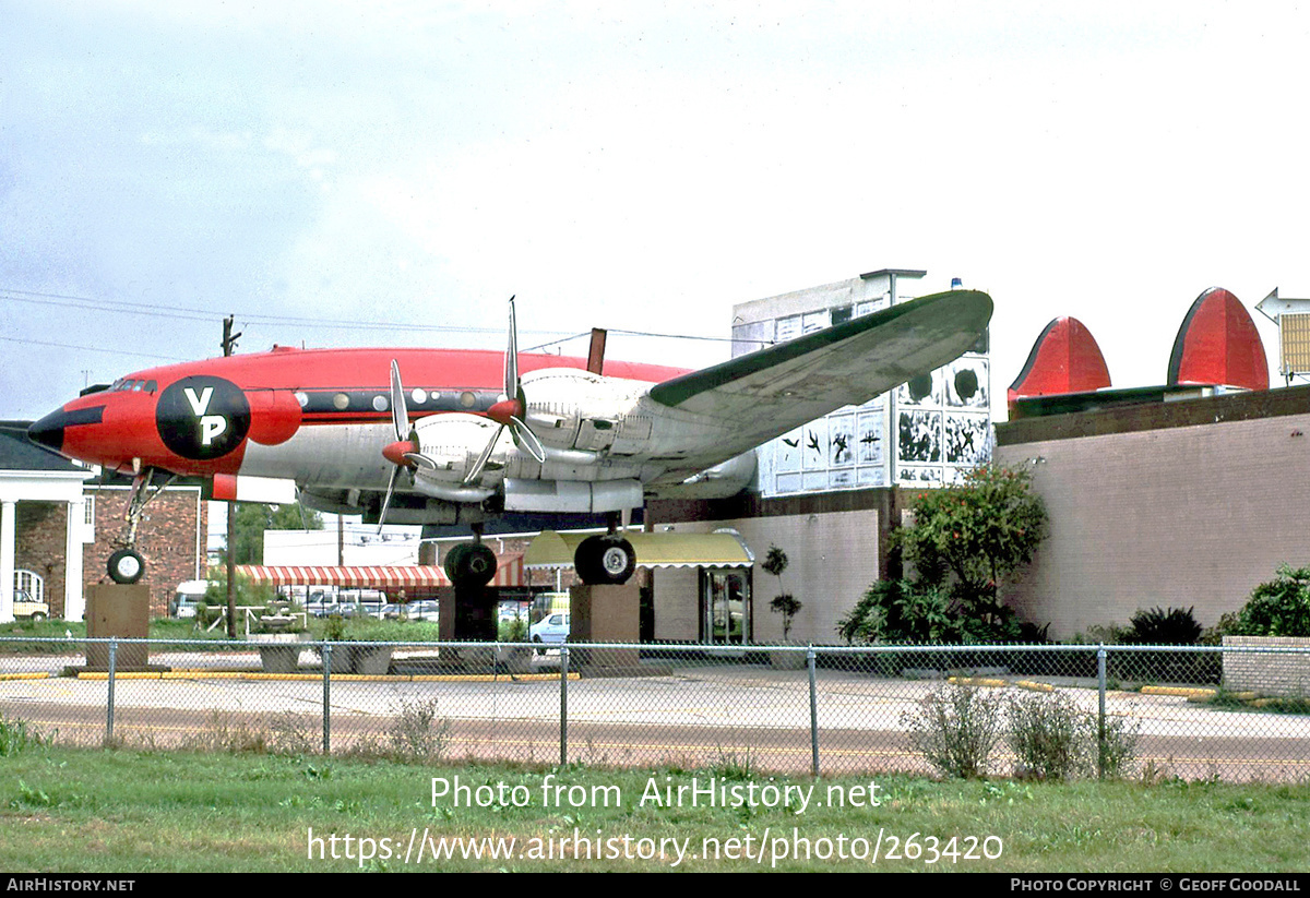 Aircraft Photo of N864H | Lockheed L-049(D) Constellation | Village Place Nightclub | AirHistory.net #263420