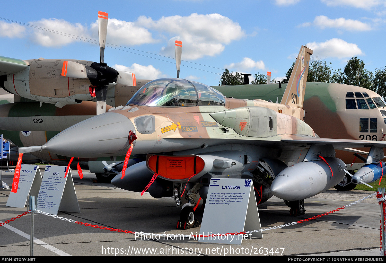 Aircraft Photo of 871 | Lockheed Martin F-16I Sufa | Israel - Air Force | AirHistory.net #263447