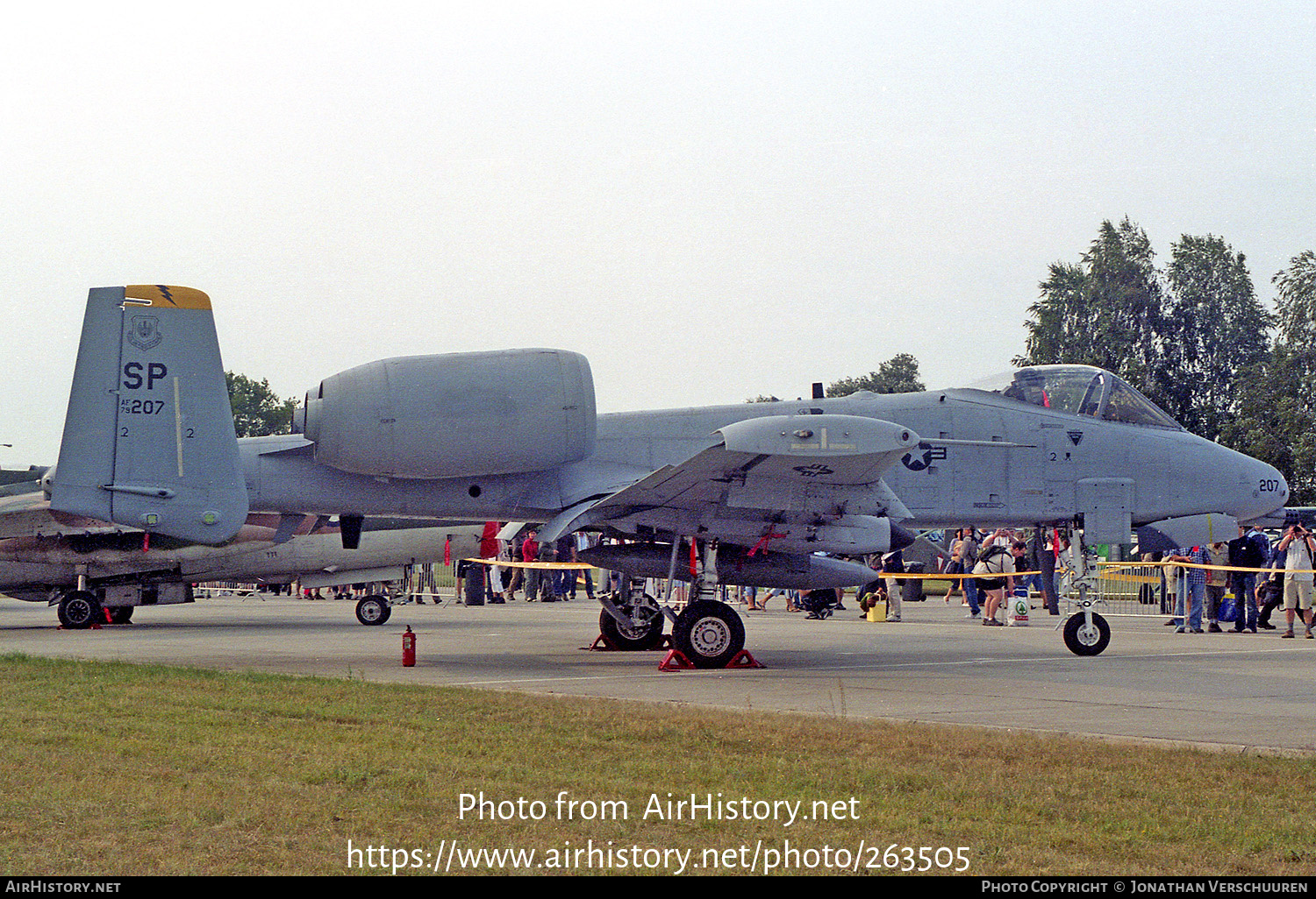 Aircraft Photo of 79-0207 / AF79-207 | Fairchild OA-10A Thunderbolt II | USA - Air Force | AirHistory.net #263505