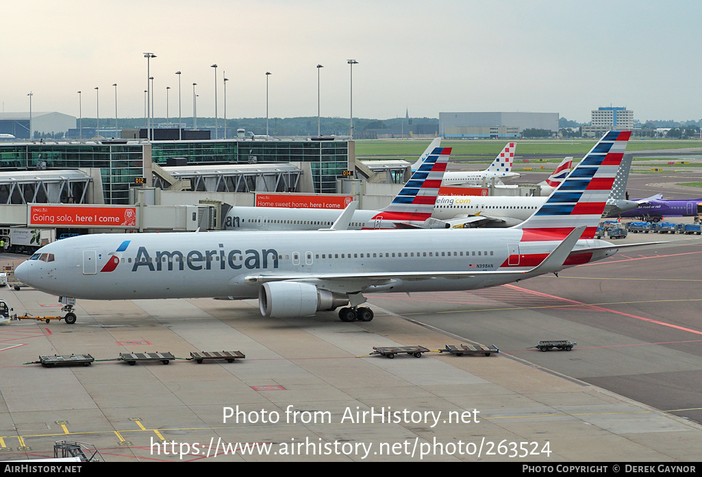 Aircraft Photo of N398AN | Boeing 767-323/ER | American Airlines | AirHistory.net #263524