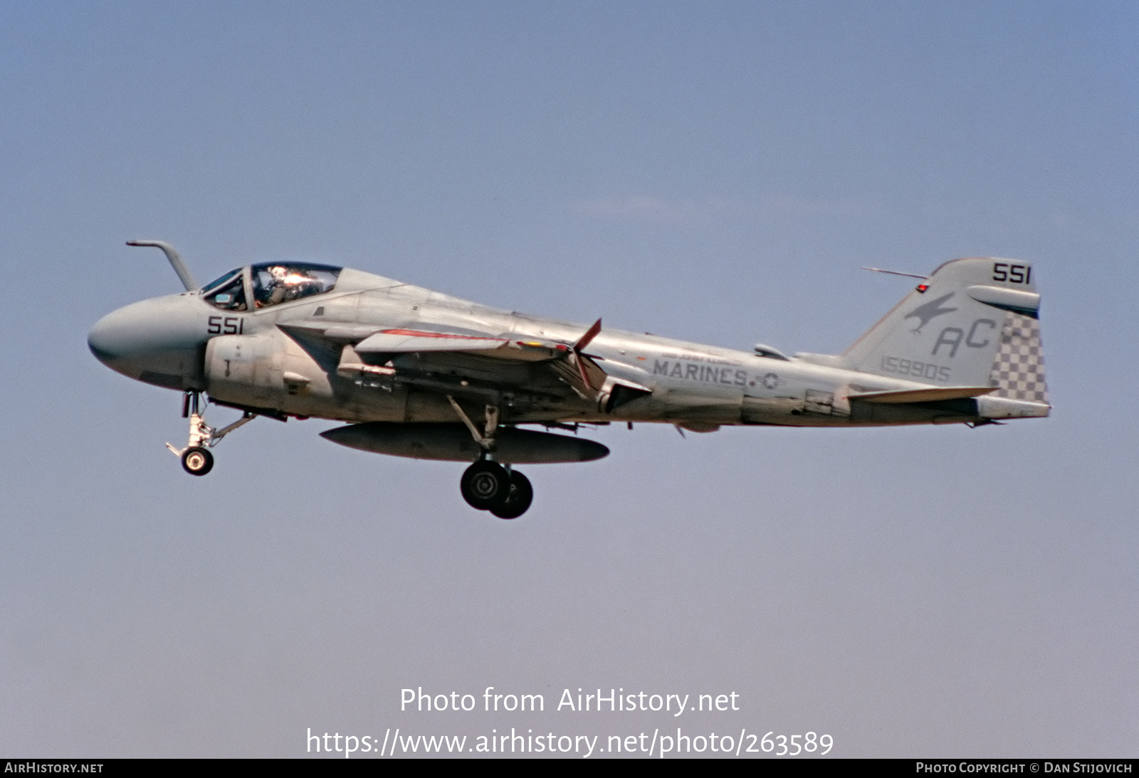 Aircraft Photo of 159905 | Grumman A-6E Intruder | USA - Marines | AirHistory.net #263589