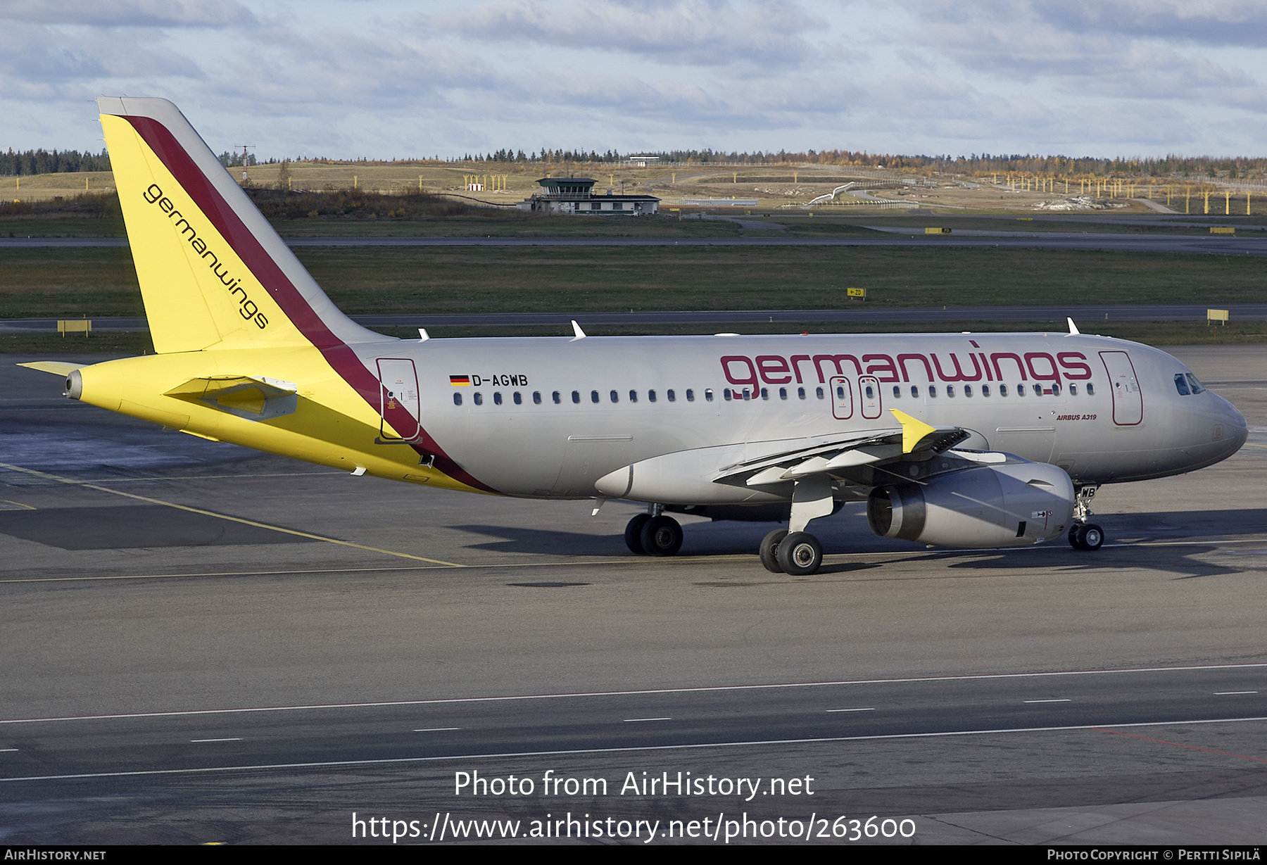 Aircraft Photo of D-AGWB | Airbus A319-132 | Germanwings | AirHistory.net #263600