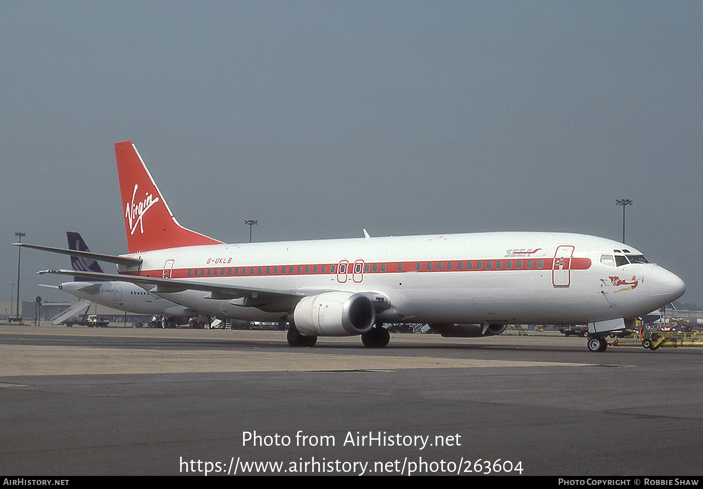 Aircraft Photo of G-UKLB | Boeing 737-4Y0 | Virgin Atlantic Airways | AirHistory.net #263604