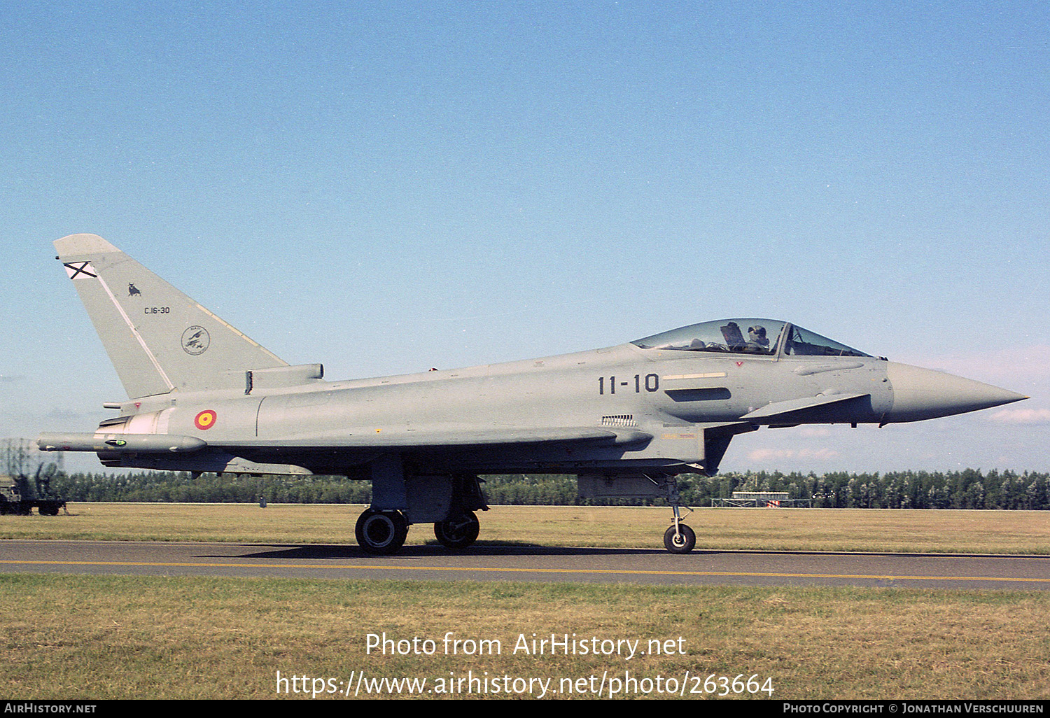 Aircraft Photo of C16-30 | Eurofighter EF-2000 Typhoon S | Spain - Air Force | AirHistory.net #263664