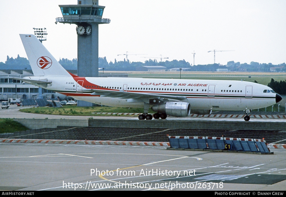 Aircraft Photo of D-AIBA | Airbus A300B4-2C | Air Algérie | AirHistory.net #263718