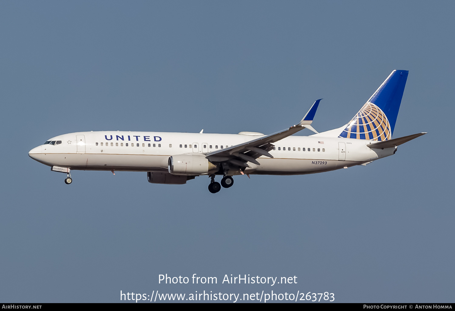 Aircraft Photo of N37293 | Boeing 737-824 | United Airlines | AirHistory.net #263783