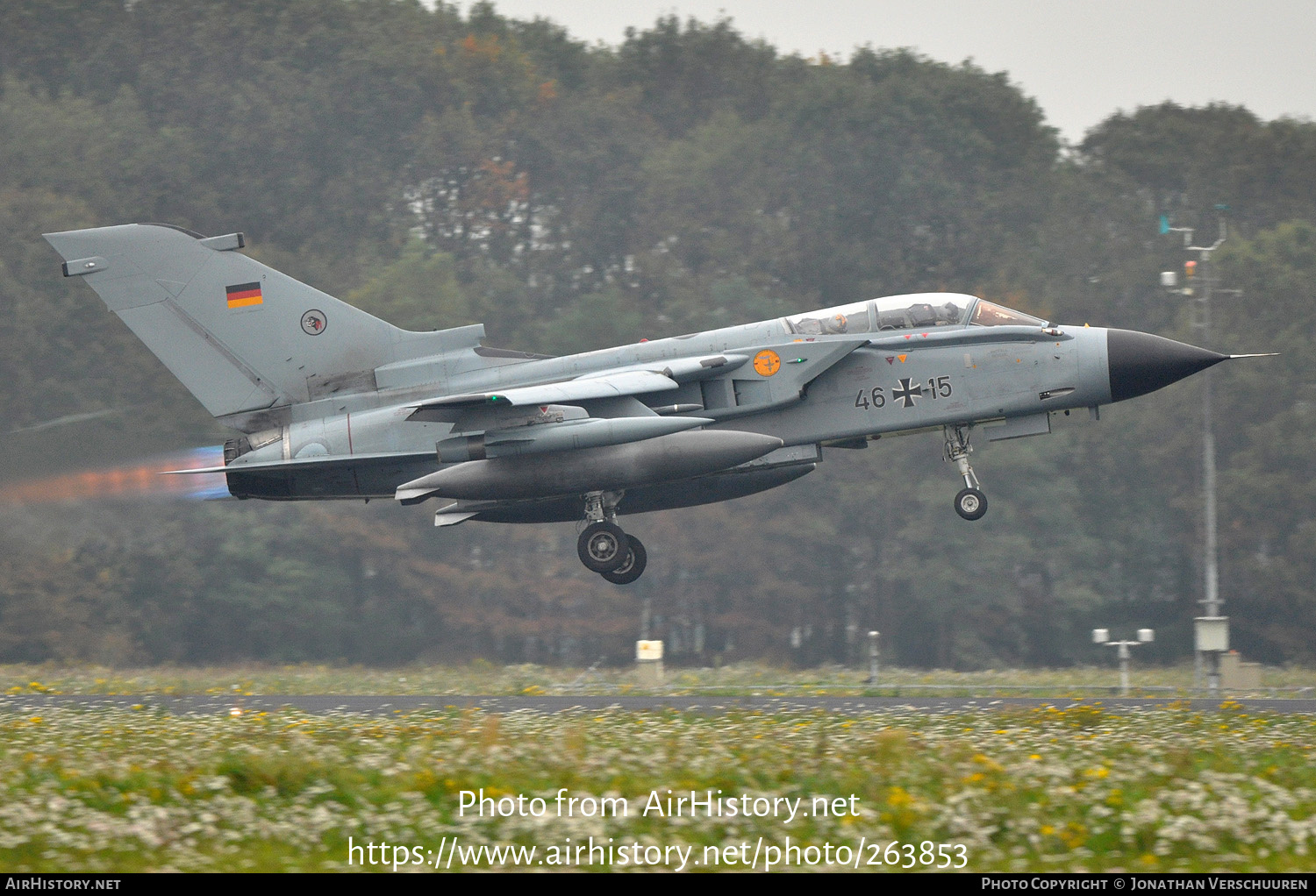 Aircraft Photo of 4615 | Panavia Tornado ECR | Germany - Air Force | AirHistory.net #263853