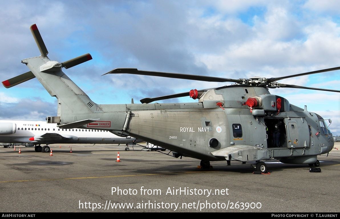 Aircraft Photo of ZH850 | EHI EH101-111 Merlin HM2 | UK - Navy | AirHistory.net #263900