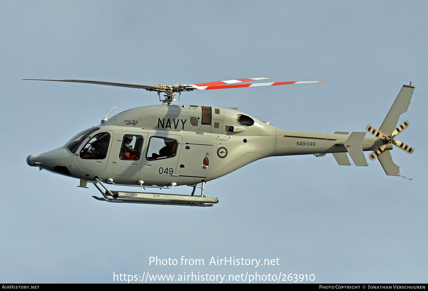 Aircraft Photo of N49-049 | Bell 429 GlobalRanger | Australia - Navy | AirHistory.net #263910