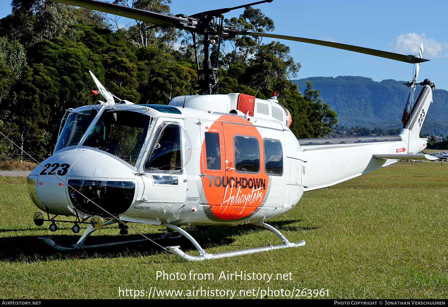 Aircraft Photo of VH-OXE | Bell UH-1H Iroquois | Touchdown Helicopters | AirHistory.net #263961