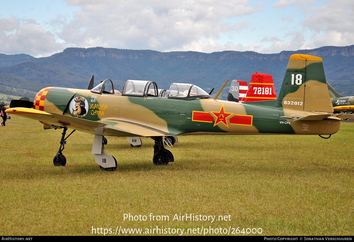 Aircraft Photo of VH-CPX | Nanchang CJ-6A-360 | China - Air Force | AirHistory.net #264000