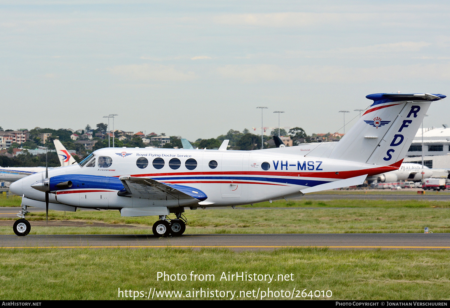 Aircraft Photo of VH-MSZ | Beechcraft B200C King Air | Royal Flying Doctor Service - RFDS | AirHistory.net #264010