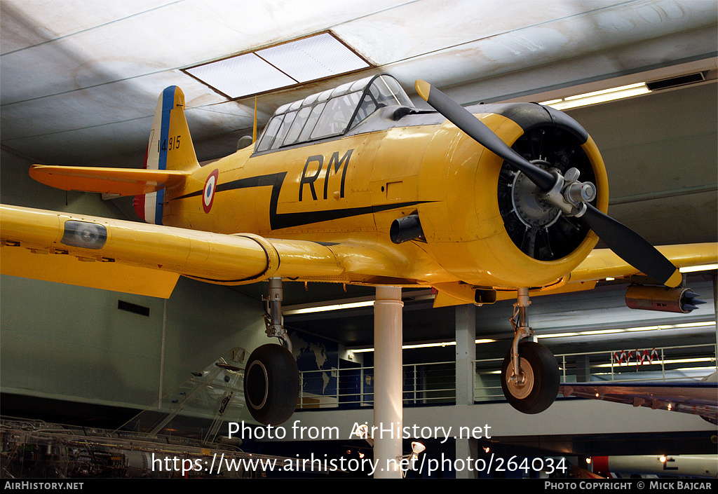 Aircraft Photo of 14915 | North American T-6G Texan | France - Air Force | AirHistory.net #264034