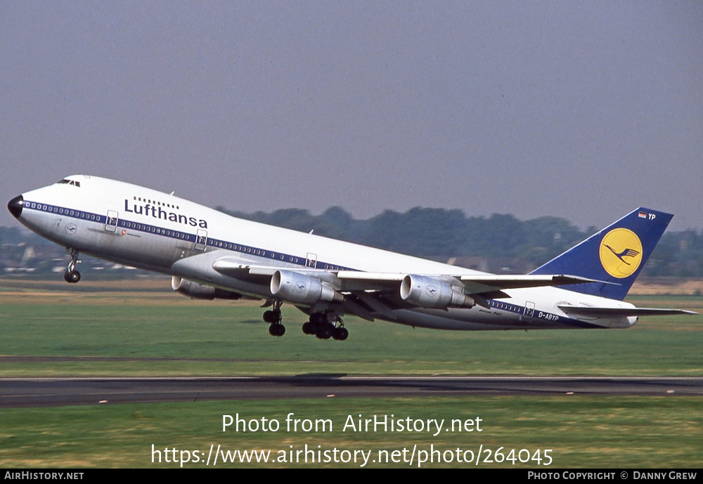 Aircraft Photo of D-ABYP | Boeing 747-230B | Lufthansa | AirHistory.net #264045