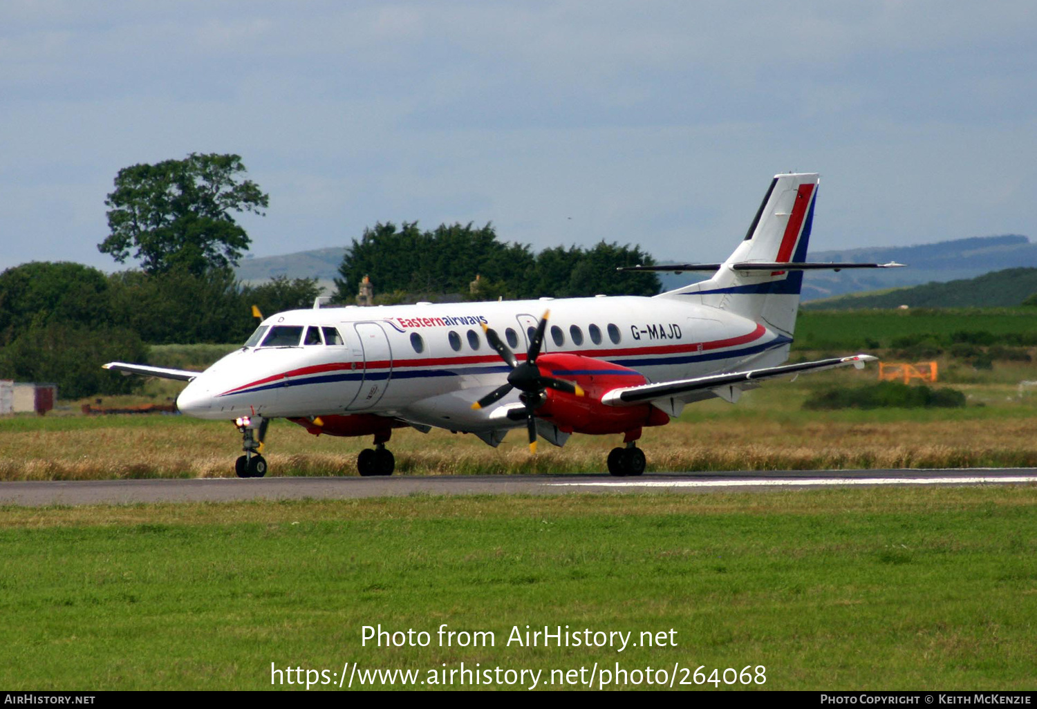 Aircraft Photo of G-MAJD | British Aerospace Jetstream 41 | Eastern Airways | AirHistory.net #264068