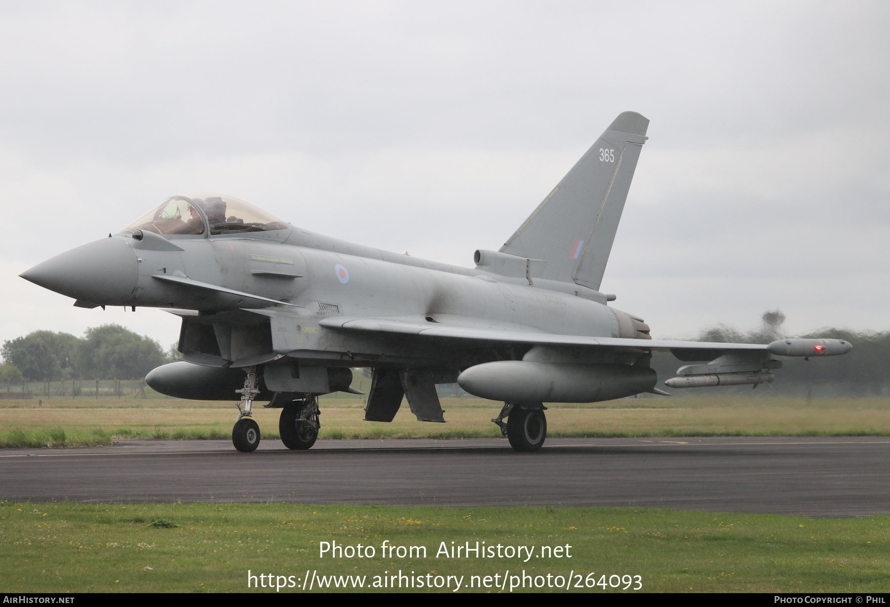 Aircraft Photo of ZK365 | Eurofighter EF-2000 Typhoon FGR4 | UK - Air Force | AirHistory.net #264093