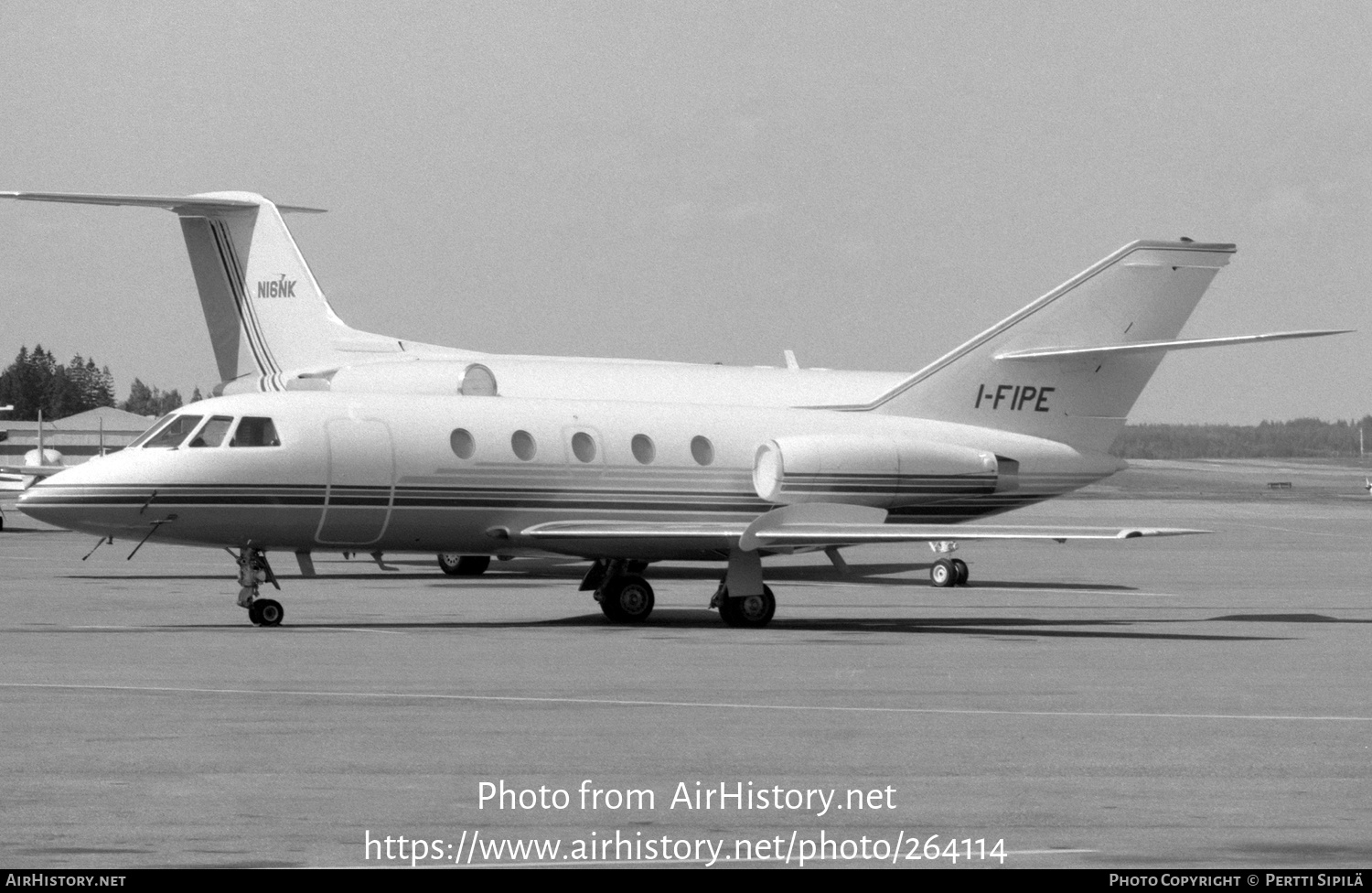 Aircraft Photo of I-FIPE | Dassault Falcon 20F | AirHistory.net #264114