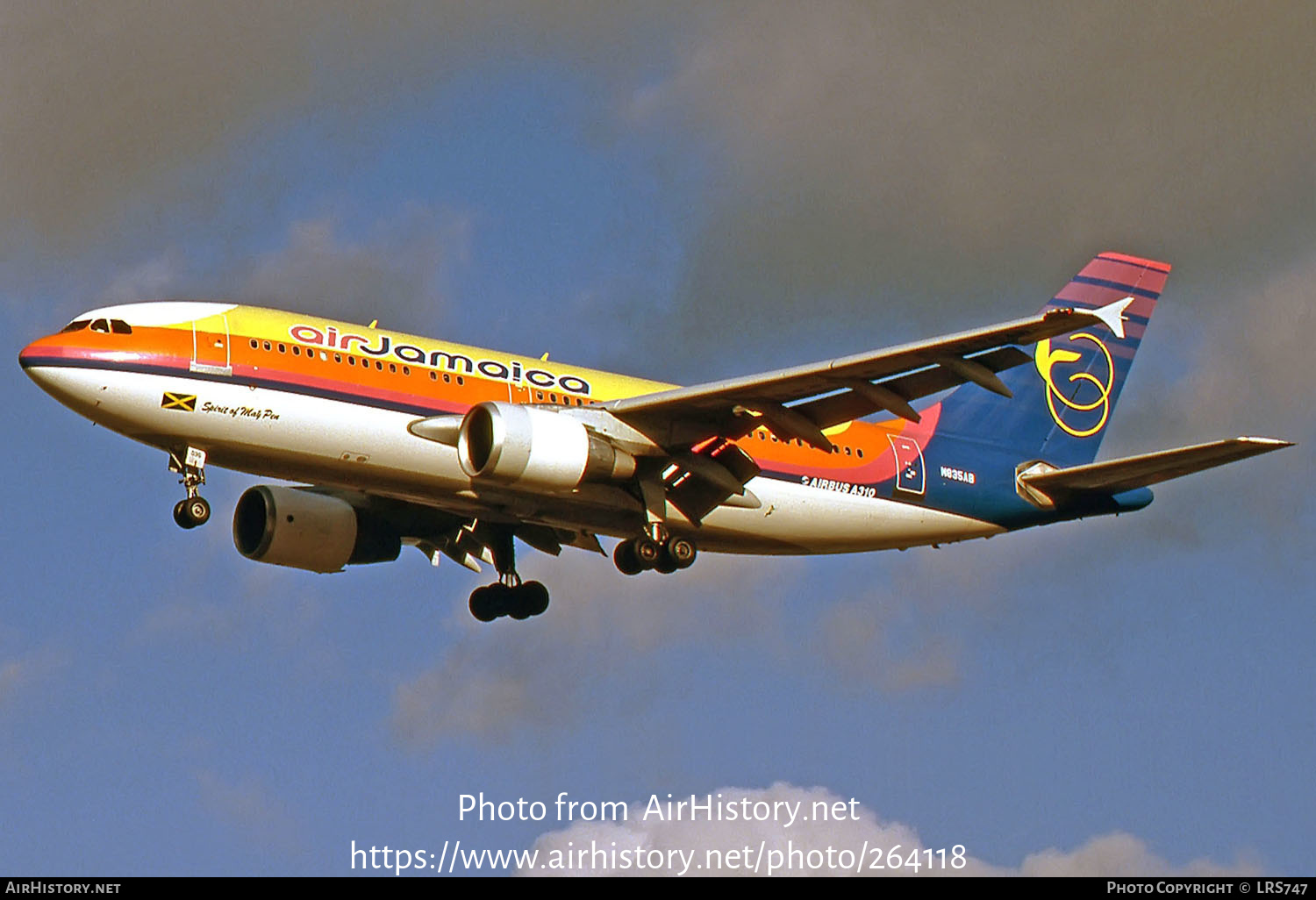 Aircraft Photo of N835AB | Airbus A310-324 | Air Jamaica | AirHistory.net #264118