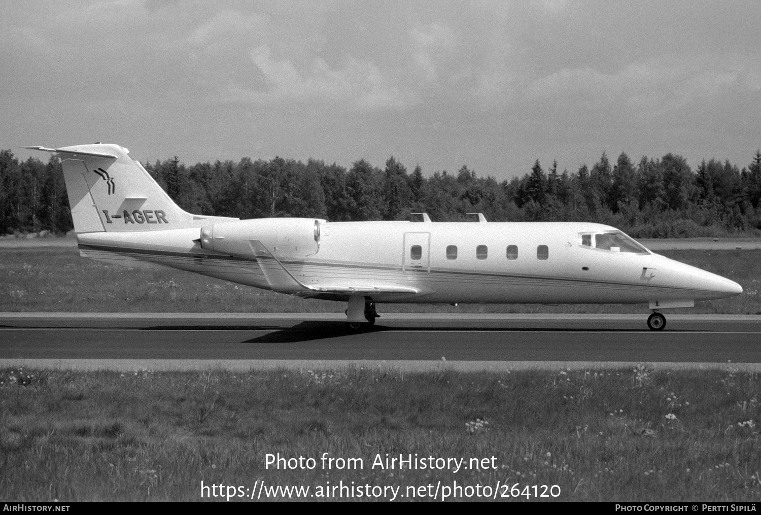 Aircraft Photo of I-AGER | Gates Learjet 55 | AirHistory.net #264120