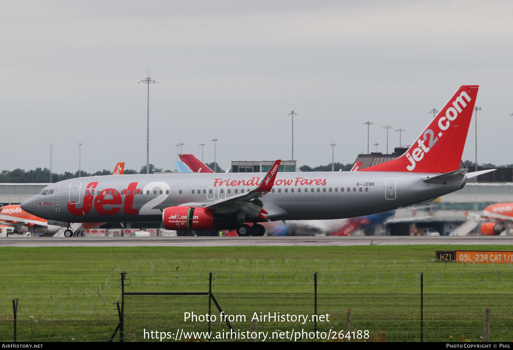 Aircraft Photo of G-JZBK | Boeing 737-800 | Jet2 | AirHistory.net #264188