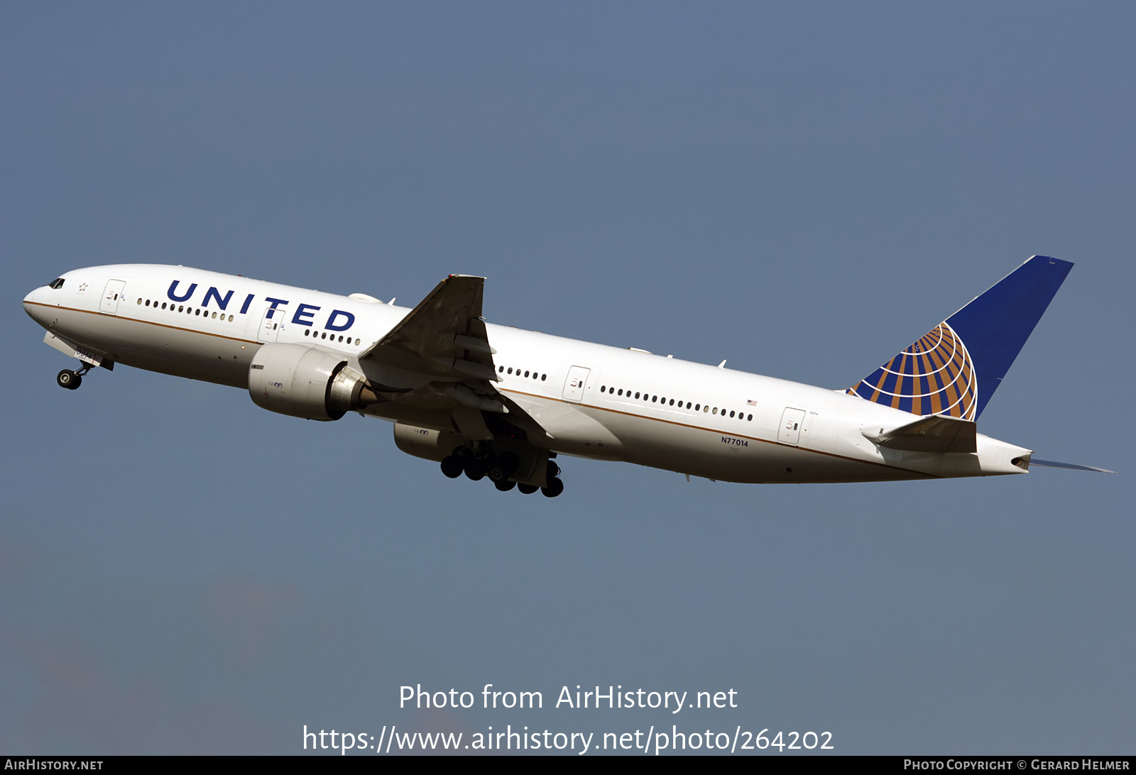 Aircraft Photo of N77014 | Boeing 777-224/ER | United Airlines | AirHistory.net #264202