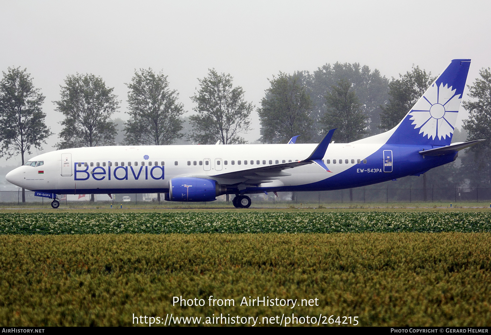 Aircraft Photo of EW-543PA | Boeing 737-8K5 | Belavia | AirHistory.net #264215