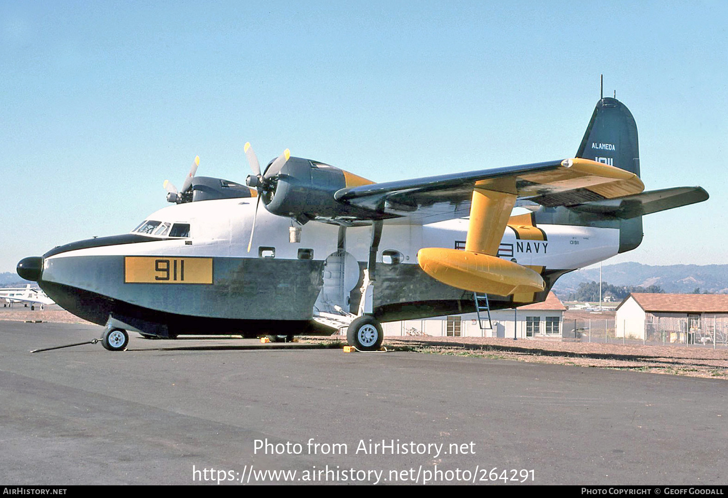 Aircraft Photo of N416C / 131911 | Grumman HU-16C Albatross | USA - Navy | AirHistory.net #264291