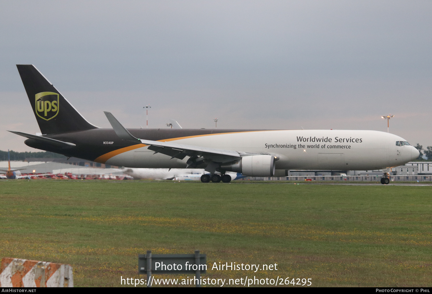 Aircraft Photo of N334UP | Boeing 767-34AF/ER | United Parcel Service - UPS | AirHistory.net #264295