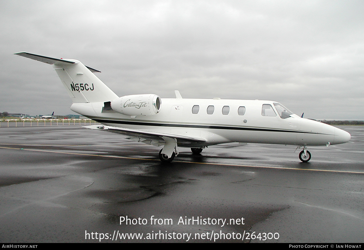 Aircraft Photo of N55CJ | Cessna 525 CitationJet | AirHistory.net #264300