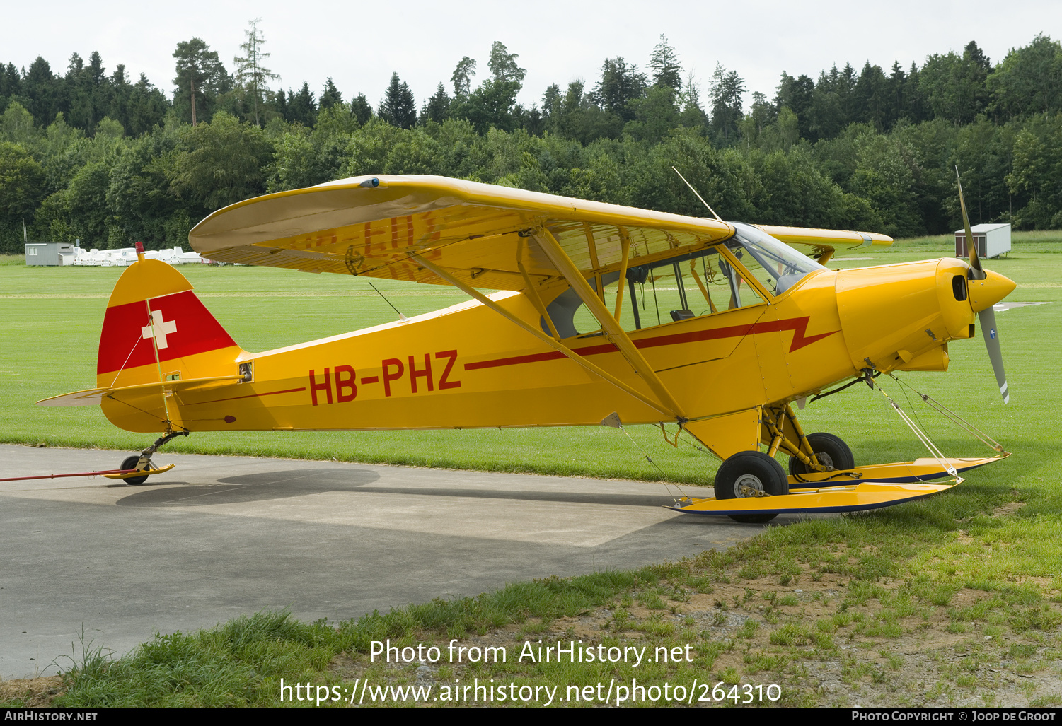 Aircraft Photo of HB-PHZ | Piper PA-18-150 Super Cub | AirHistory.net #264310