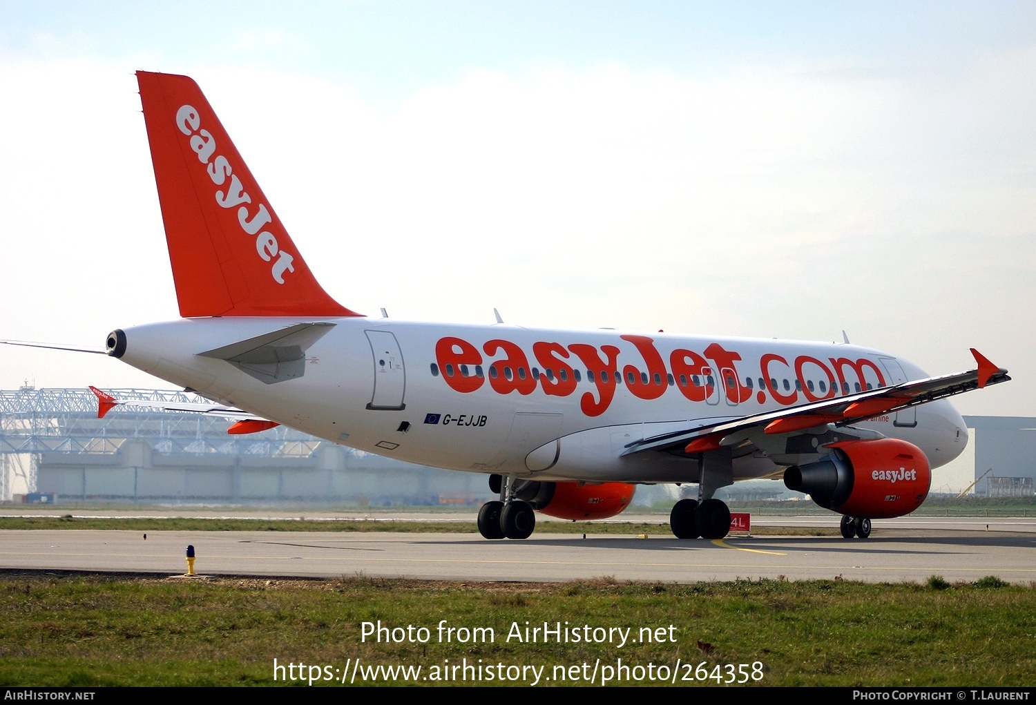 Aircraft Photo of G-EJJB | Airbus A319-111 | EasyJet | AirHistory.net #264358