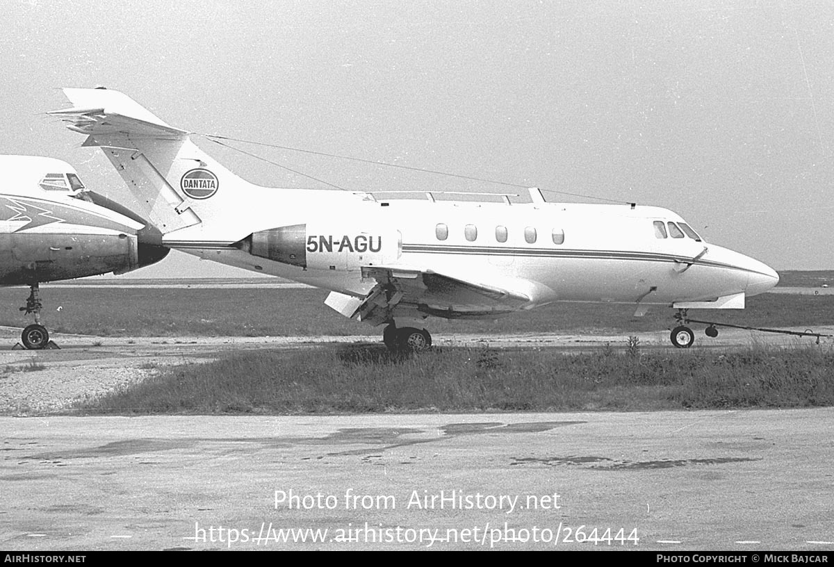 Aircraft Photo of 5N-AGU | Hawker Siddeley HS-125-1B/522 | Dantata Group | AirHistory.net #264444