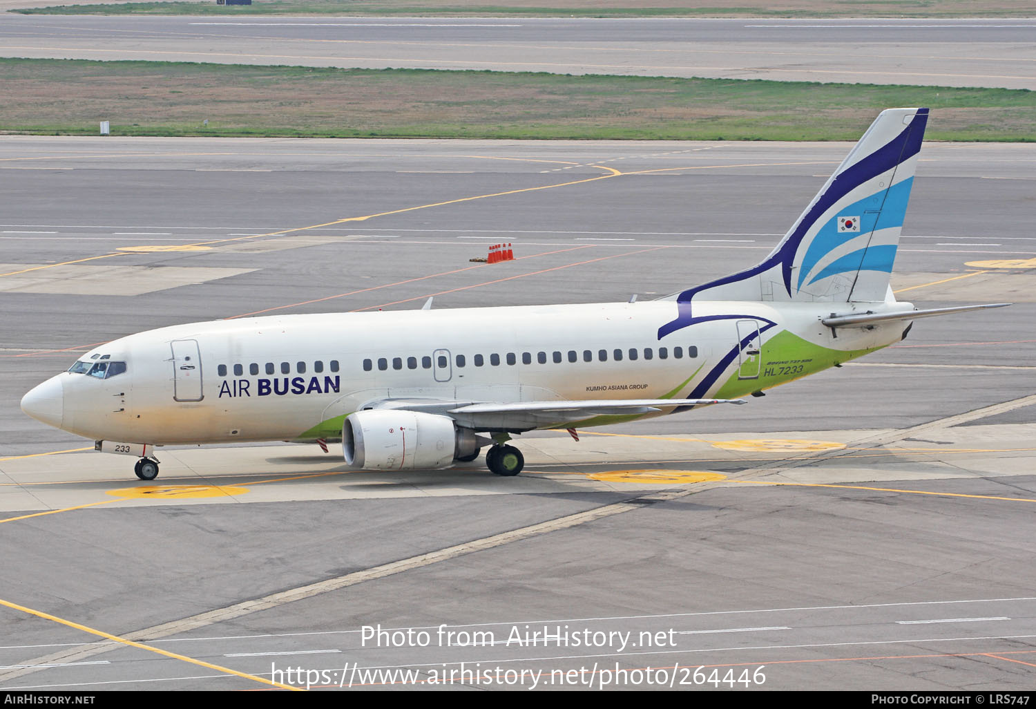 Aircraft Photo of HL7233 | Boeing 737-58E | Air Busan | AirHistory.net #264446