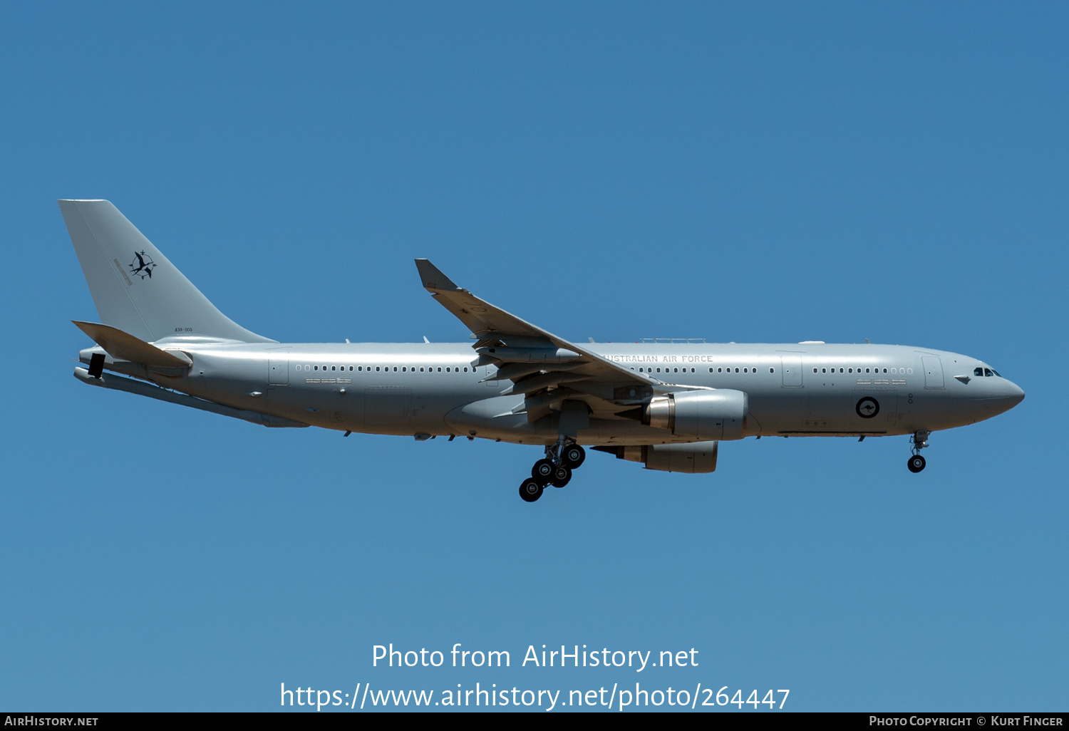 Aircraft Photo of A39-005 | Airbus KC-30A (A330-203MRTT) | Australia - Air Force | AirHistory.net #264447