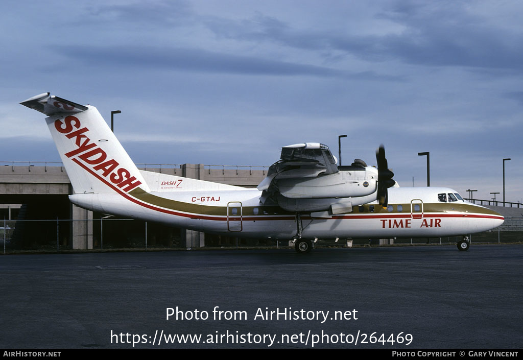 Aircraft Photo of C-GTAJ | De Havilland Canada DHC-7-102 Dash 7 | Time Air | AirHistory.net #264469