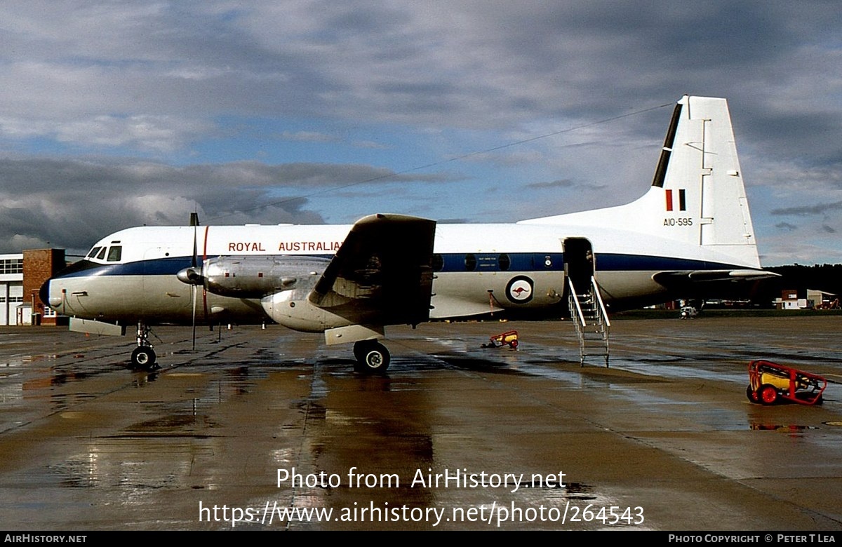 Aircraft Photo of A10-595 | Hawker Siddeley HS-748 Srs2/229 | Australia - Air Force | AirHistory.net #264543