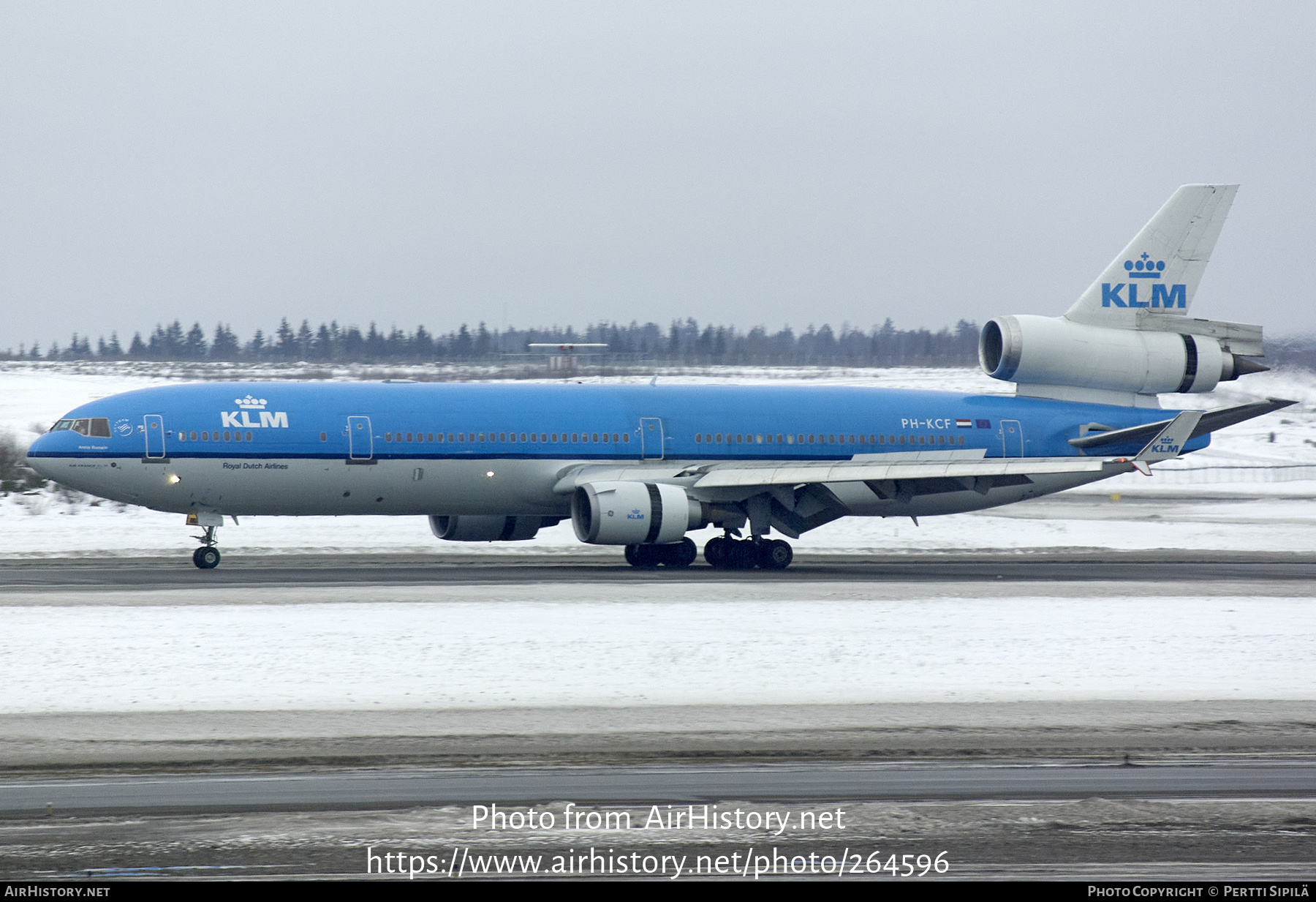 Aircraft Photo of PH-KCF | McDonnell Douglas MD-11 | KLM - Royal Dutch Airlines | AirHistory.net #264596