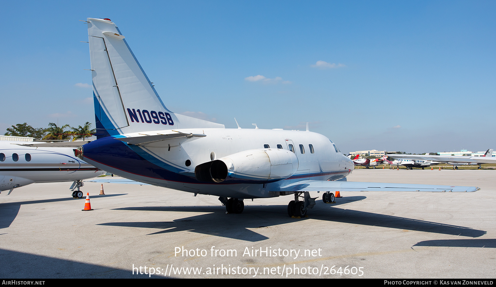 Aircraft Photo of N109SB | North American Rockwell NA-380 Sabreliner 75A | AirHistory.net #264605