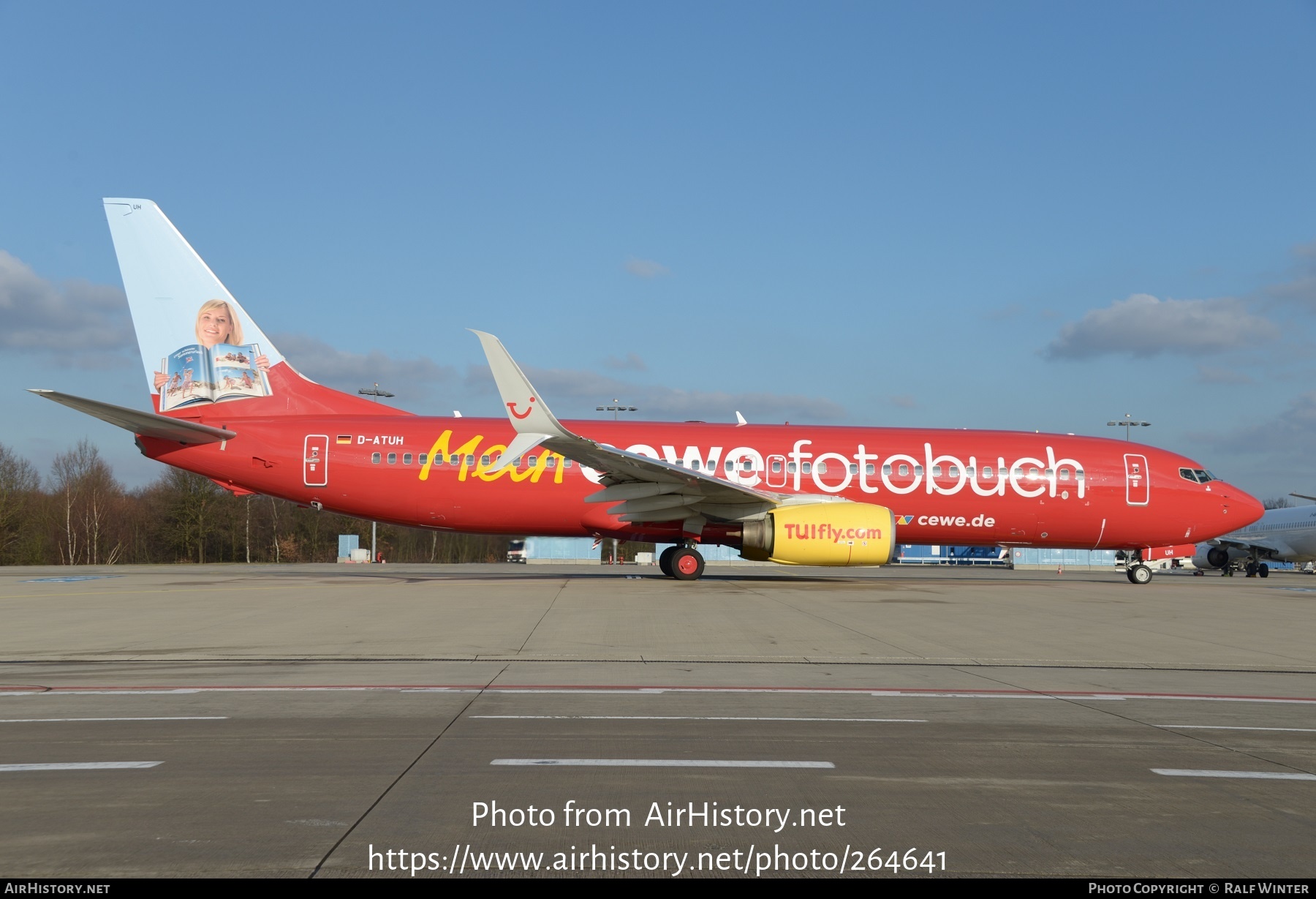 Aircraft Photo of D-ATUH | Boeing 737-8K5 | TUIfly | AirHistory.net #264641