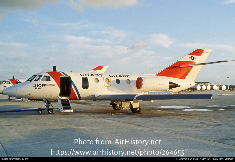 Aircraft Photo of 2109 | Dassault HU-25D Guardian (20G) | USA - Coast Guard | AirHistory.net #264655