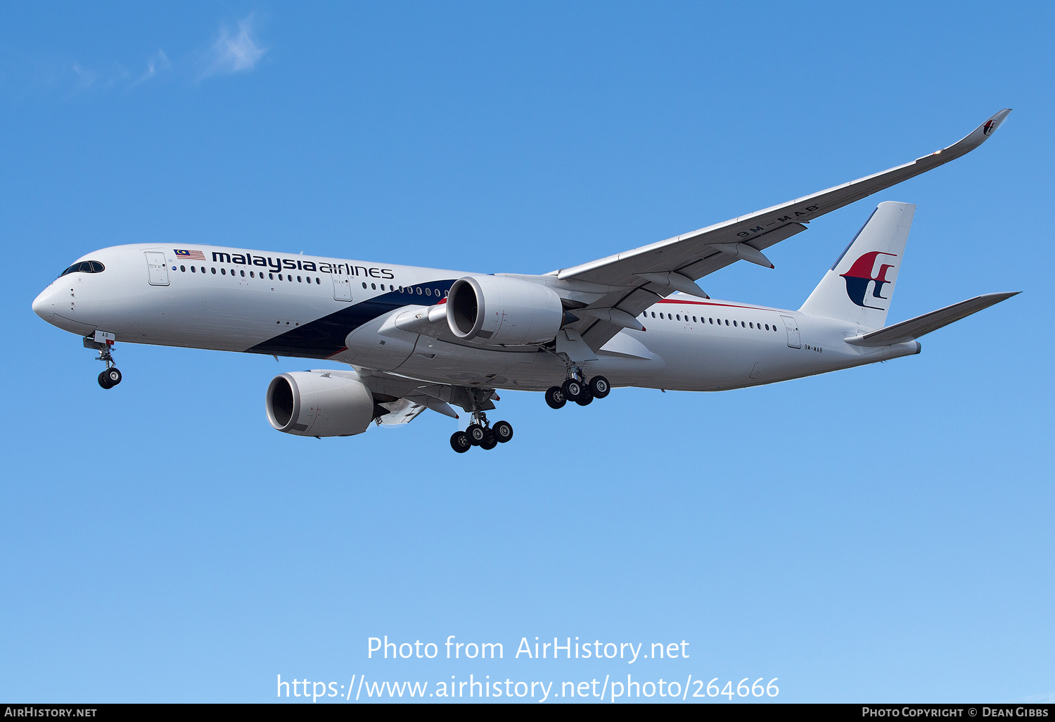 Aircraft Photo of 9M-MAB | Airbus A350-941 | Malaysia Airlines | AirHistory.net #264666