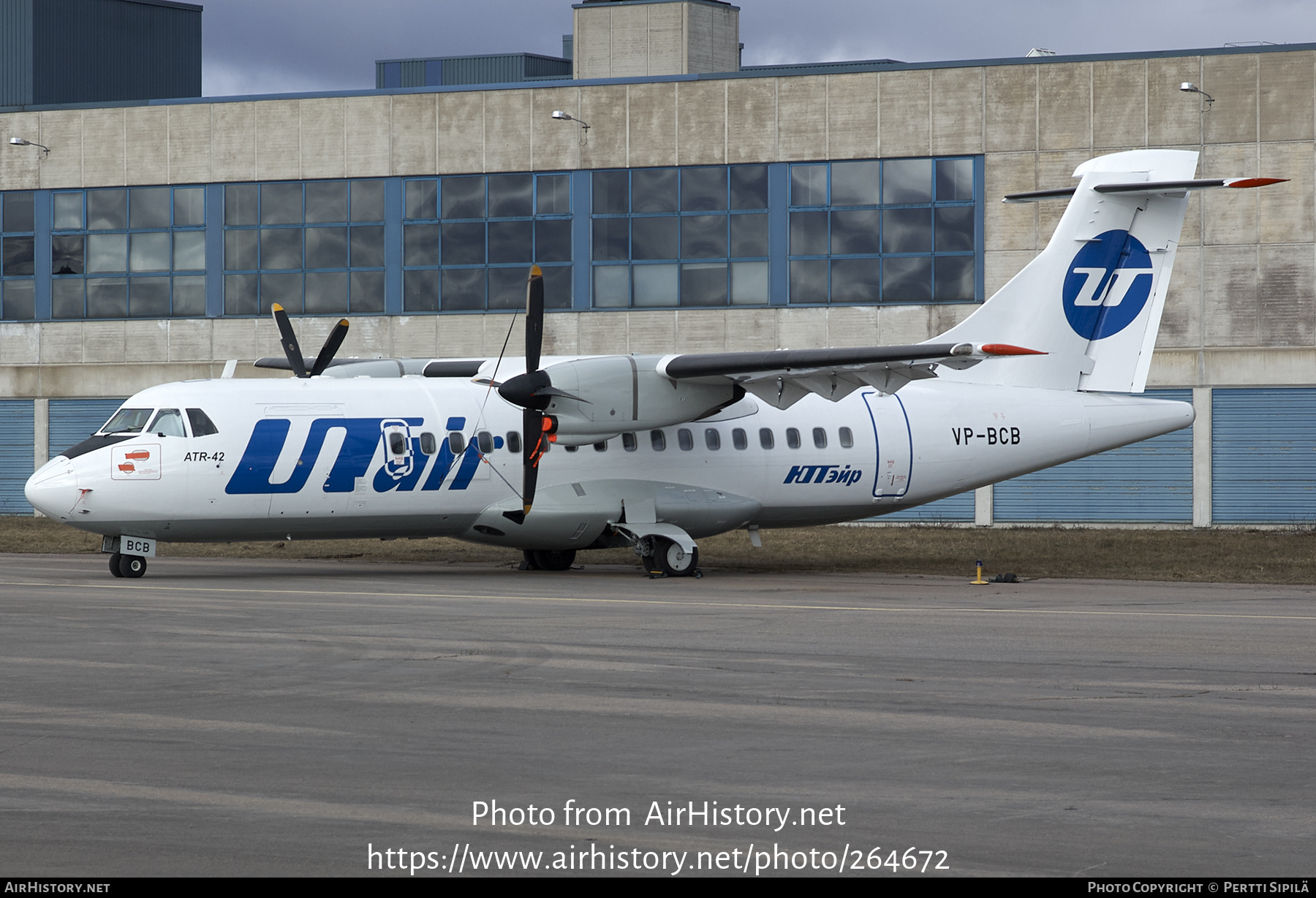 Aircraft Photo of VP-BCB | ATR ATR-42-300 | UTair | AirHistory.net #264672