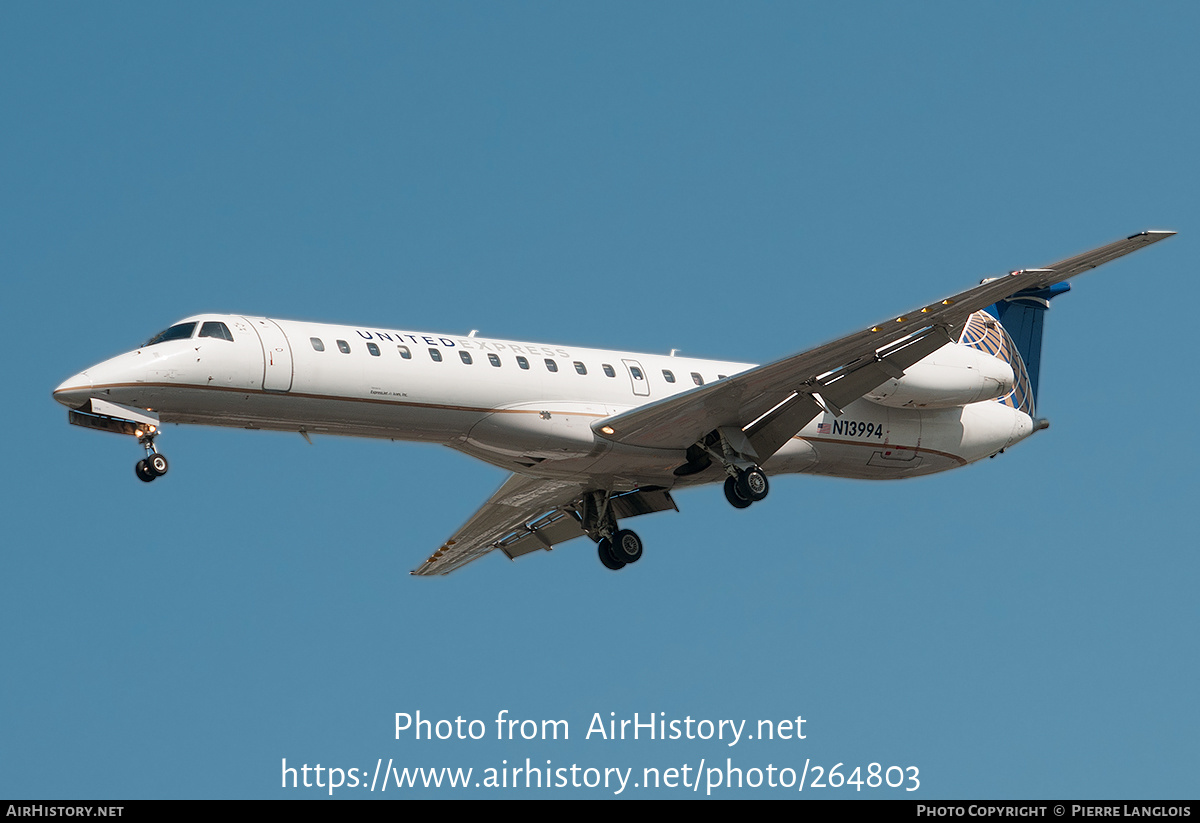 Aircraft Photo of N13994 | Embraer ERJ-145LR (EMB-145LR) | United Express | AirHistory.net #264803