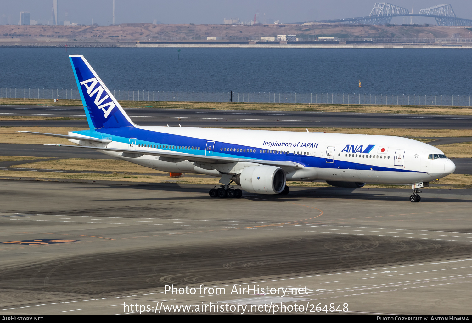 Aircraft Photo of JA8967 | Boeing 777-281 | All Nippon Airways - ANA | AirHistory.net #264848