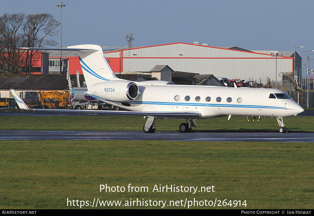 Aircraft Photo of N203A | Gulfstream Aerospace G-V-SP Gulfstream G550 | AirHistory.net #264914