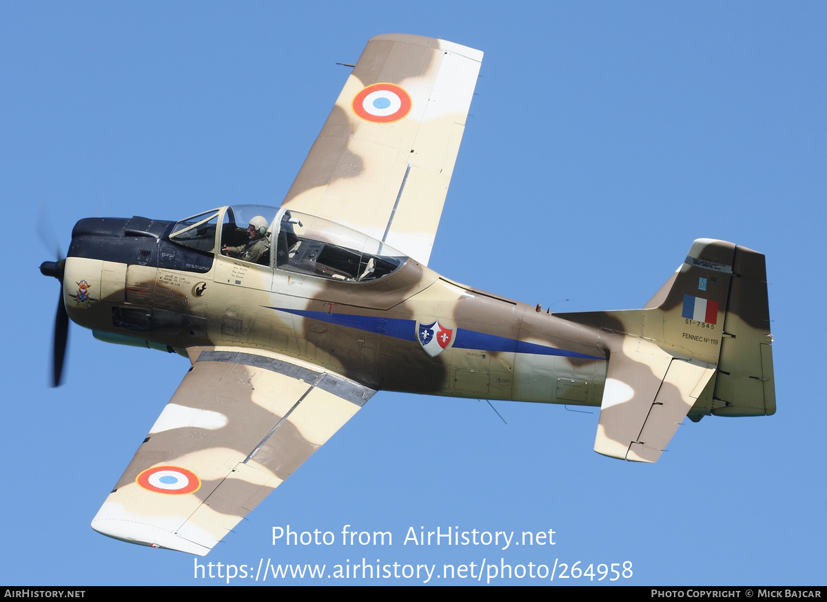 Aircraft Photo of N14113 / 51-7545 | North American AT-28D Trojan | France - Air Force | AirHistory.net #264958