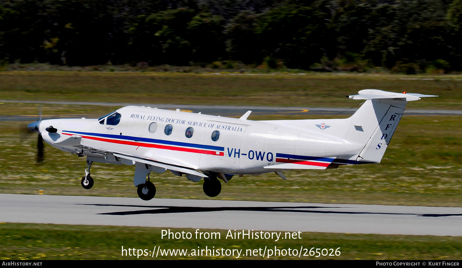 Aircraft Photo of VH-OWQ | Pilatus PC-12NG (PC-12/47E) | Royal Flying Doctor Service - RFDS | AirHistory.net #265026